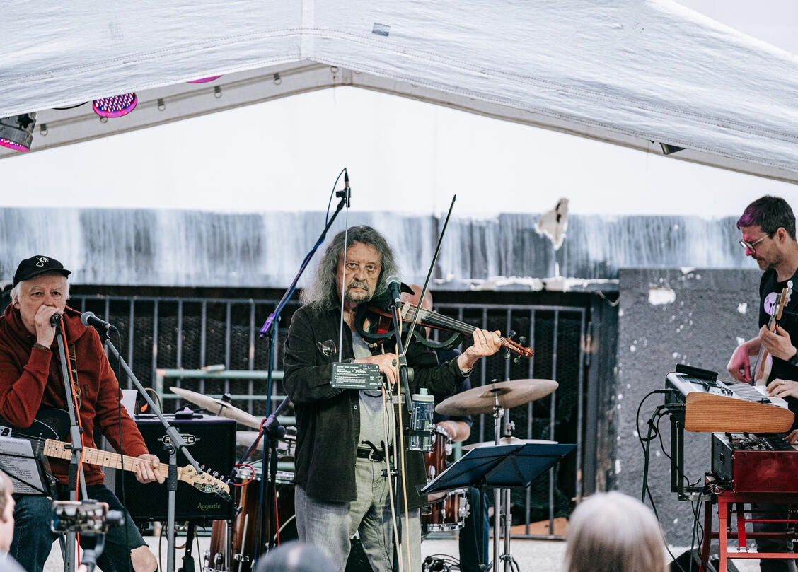 Plastic People of The Universe na festivalu Letňák v kině v Českém Krumlově